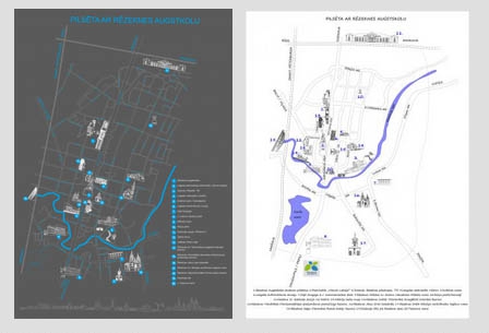 Появилась новая карта Резекне „Город с высшей школой»