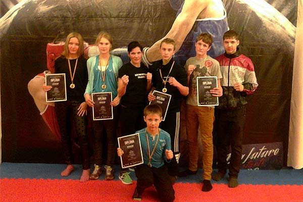 Резекненские спортсмены успешно выступили на турнире по кикбоксингу в Литве