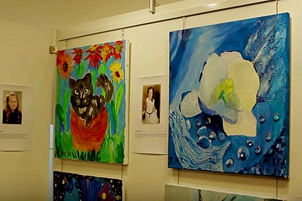 ВИДЕО: В GORS проходит выставка детских рисунков