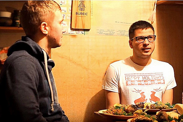 Четвертый эпизод кулинарного шоу "Būreic": в гостях владелец "Ausmeņa Kebabs"