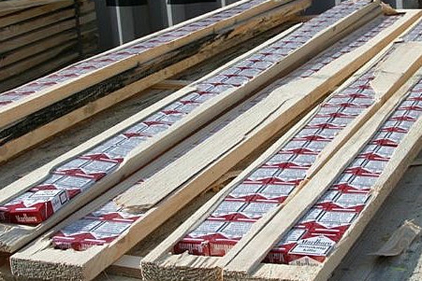 СГД обнаружила 1,04 миллиона контрабандных сигарет в грузовых транспортных средствах