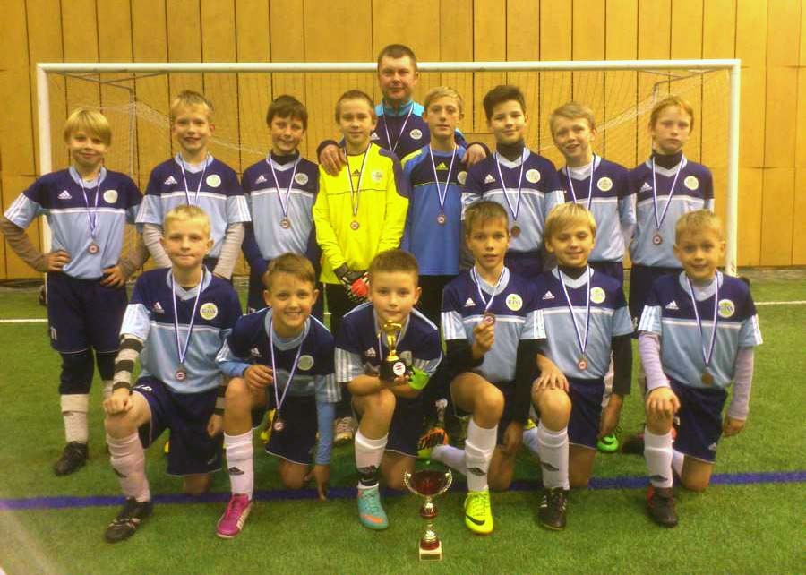 У команды Резекненской Футбольной Академии третие место в «Dinamo Rudens Kauss 2014» (фото)