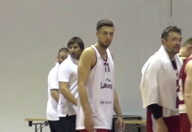 Резекненец Жан Пейнер начал подготовку в баскетбольной сборной Латвии