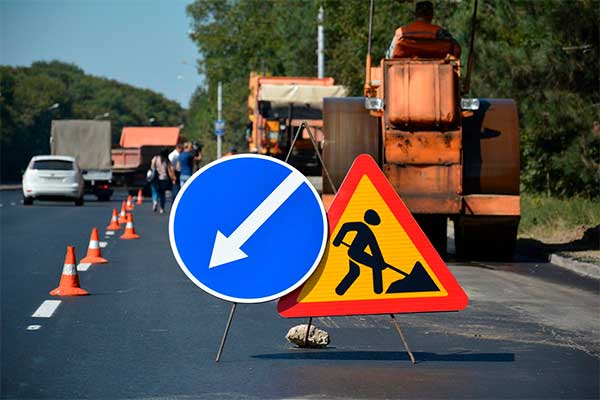 Из-за ремонтных работ движение по автодорогам Латгалии затруднено