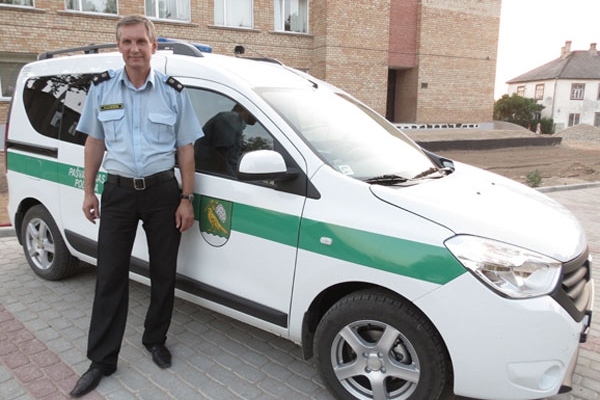 У вилянской полиции самоуправления новая машина