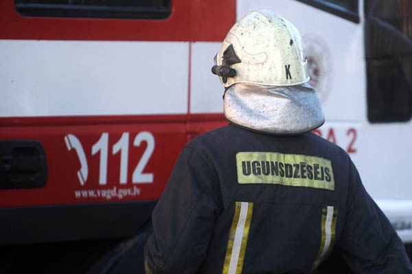 В Лудзе пожарные спасли шестерых человек