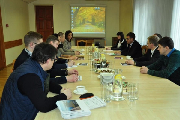 Представители Резекненского предпринимательского общества встретились с руководством местной краевой думы  