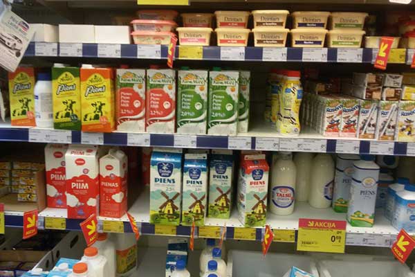 «Молоко убежало» — в Латвию вернулась инфляция