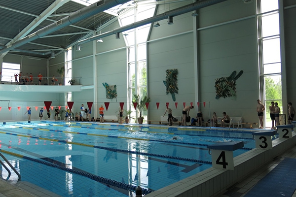 В Резекне прошел открытый чемпионат по плаванью (фото)